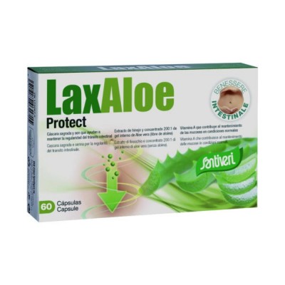 LaxAloe Protec 60 cápsulas de Santiveri Santiveri  59650001 Laxantes salud.bio
