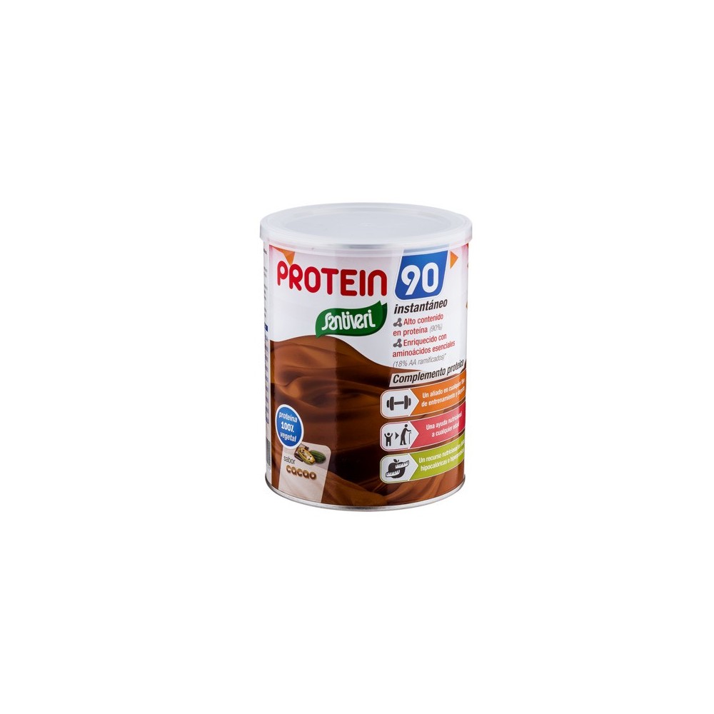 Protein 90 (sabor cacao ó Vainilla) Proteina vegetal de Santiveri Santiveri   Proteinas salud.bio