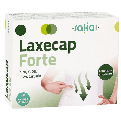 Laxecap Forte 15 cápsulas de Sakai Sakai laboratorios 3057 Laxantes salud.bio