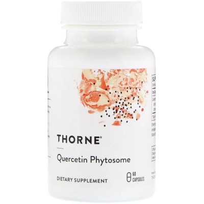 Quercetin Phytosome 60 cápsulas de Thorne Research Thorne Research THR-00435 Sistema respiratório salud.bio