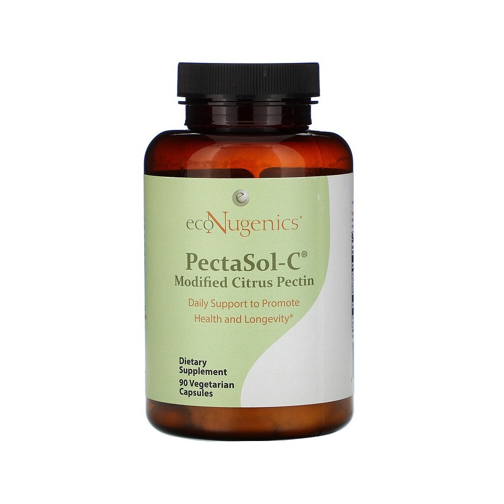 PectaSol-C, Modified Citrus Pectin, 90 Vegetarian Capsules de Econugenics ECONUGENICS ECN-00014 Sistema inmunitario salud.bio