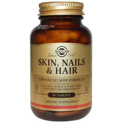 Pelo, piel y uñas (Skin, Nails and Hair) 60 Comprimidos SOLGAR  Inicio salud.bio
