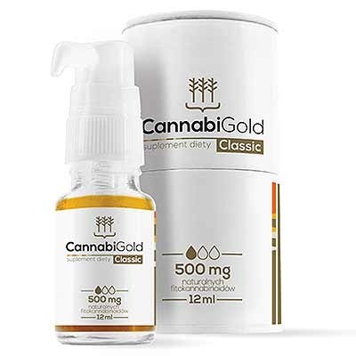 CannabiGold CBD Oil 12ml Classic 5% de HemPoland Cannabigold de HemPoland HEM-2924 Plantas Medicinales salud.bio