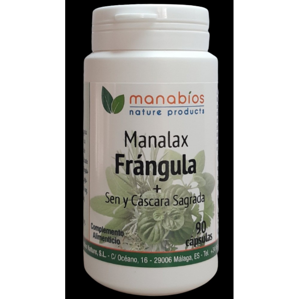 MANALAX Frángula + Sen y Cáscara Sagrada de Manabios Manabios 111490 Laxantes salud.bio