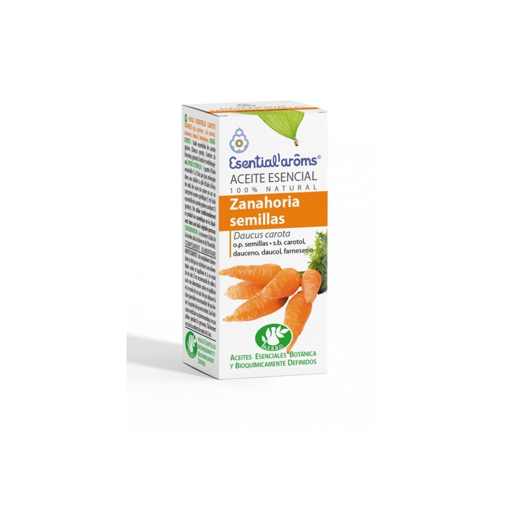 Zanahoria semillas Aceite Esencial Natural Quimiotipado de Esential'aroms Esential´aroms INT-50391 Aceites esenciales uso int...