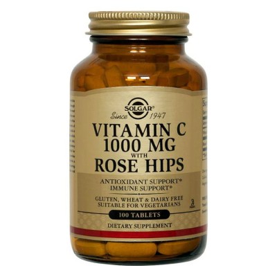 Vitamina C 1000 mg. With Rose Hips en comprimidos de Solgar SOLGAR  Vitamina C salud.bio