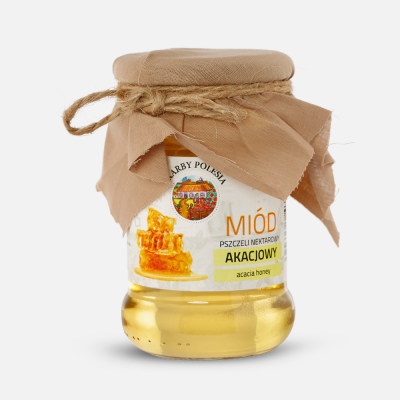 MIEL pura de Acacia (acacia honey) 400g de la Polinesia India Labs Cosmetic and Dood  5903991430953 Miel, Polen, Jalea Real, ...
