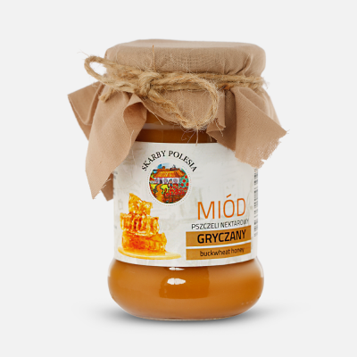 MIEL pura de alforfón (buckwheat honey) 400g de la Polinesia India Labs Cosmetic and Dood  5903991430960 Miel, Polen, Jalea R...
