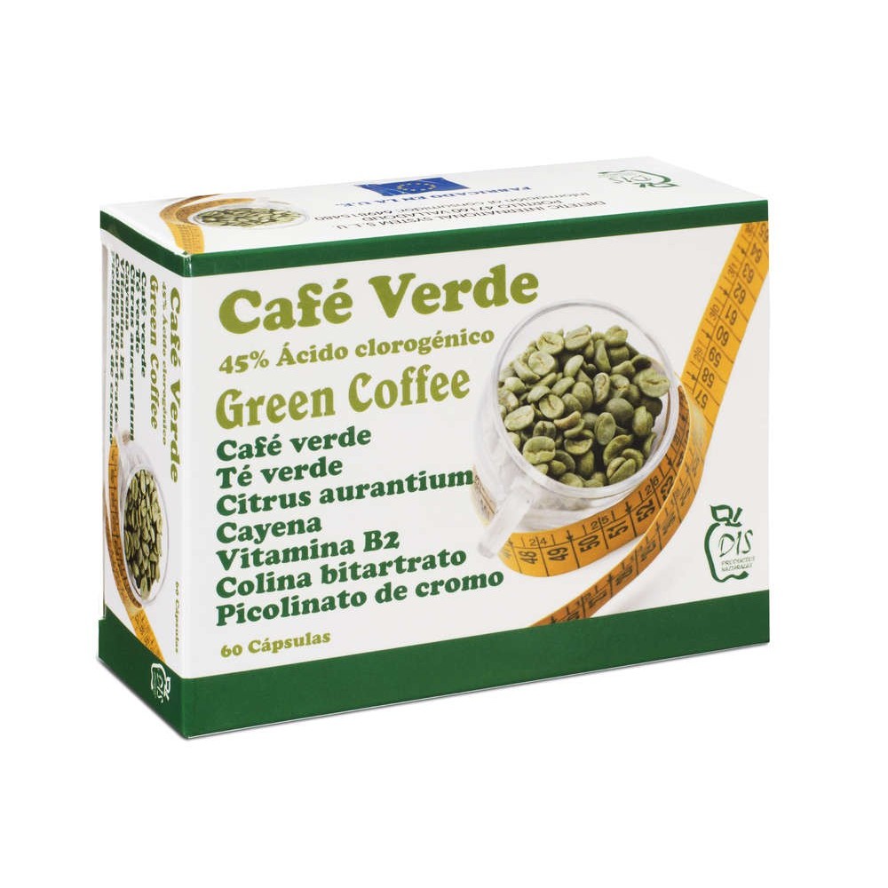 Café Verde 60 Cápsulas de DIS DIS Dietetic International System, s.l.u. 308 Inicio salud.bio