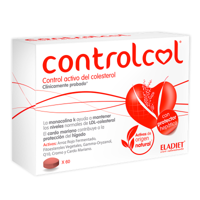 Controlcol de Eladiet ELADIET Elaborados Dieteticos, s.a. PA.FE.CONT.COMP.2 Ayudas niveles Colesterol y Trigliceridos salud.bio