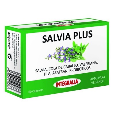 Salvia Plus 60 cápsulas de Integralia INTEGRALIA INT-568 Menopausia salud.bio