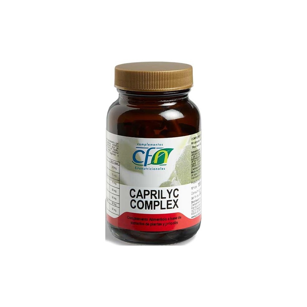 CAPRILYC COMPLEX 60 cápsulas de CFN CFN - CFN Complementos Fitonutricionales S.L. MNV102 Bienestar urinario. Ayuda en el bien...