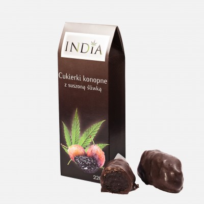 Caramelos de Cañamo con Ciruela Pasa de India Lab India Labs Cosmetic and Dood  5904473760391 Caramelos salud.bio