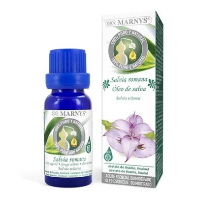 Salvia Romana Aceite Esencial Quimiotipado de MARNYS Marnys AA025 Aceites esenciales uso interno salud.bio