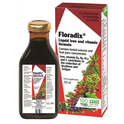 Salus Floradix Hierro + Vitaminas en Jarabe Salus Floradix España, S. L. 0140035180 Vitaminas y Minerales salud.bio
