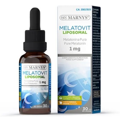 Melatovit Liposomal (melatonina pura) de MARNYS® ESI LABORATORIOS MN831 insomnio y descanso salud.bio