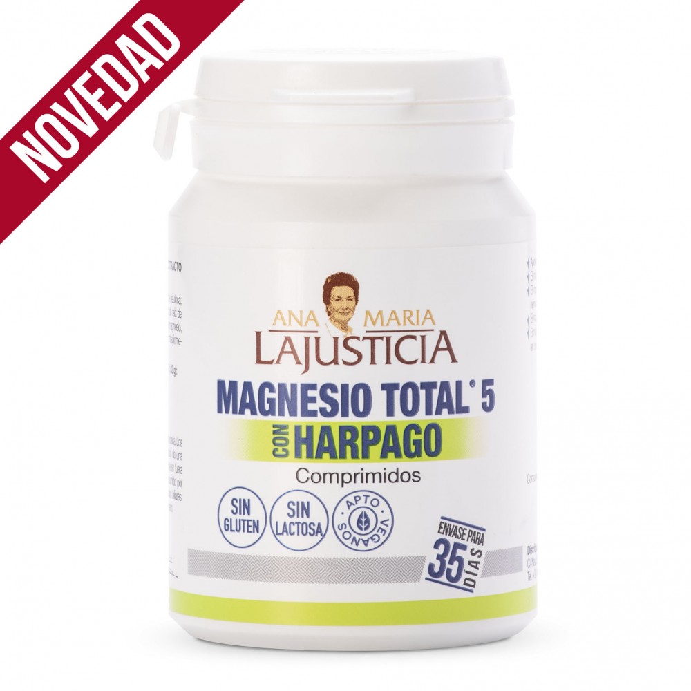 Magnesio Total 5 con Harpago de Ana Maria Lajusticia Ana Maria La Justicia 4336 Minerales salud.bio