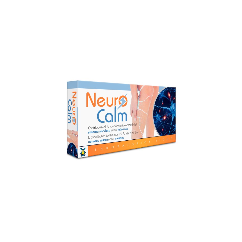 Neuro Calm de laboratorios Tegor Tegor T30878 Estados emocionales, ansiedad, estrés, depresión, relax salud.bio