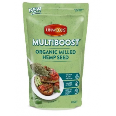 Multiboost Semillas de Cáñamo molidas BIO 200g de Linwoods linwoods 1231-004 Super Alimentos salud.bio