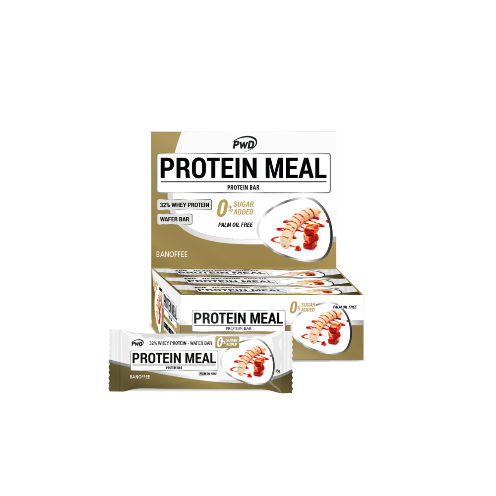 Barrita proteíca sabor platano sin azúcar de PWD PWD PWD-892 Proteinas salud.bio