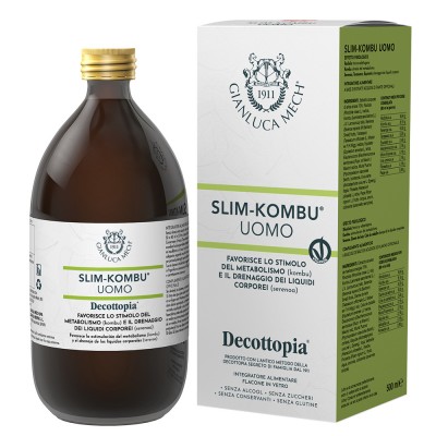 Decottopia Slim Kombu Uomo (500ml) de Gianluca Mech Herbofarm IFI21DA3200 Control de Peso salud.bio
