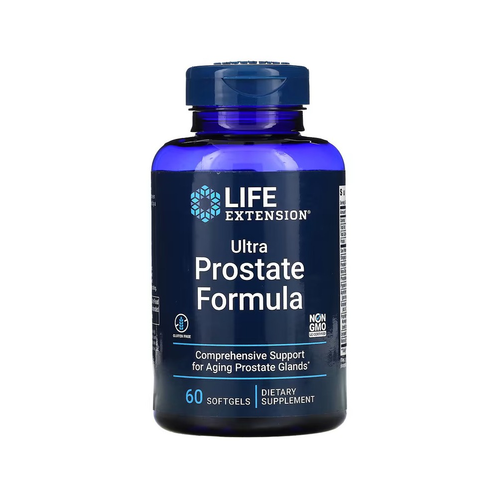 Fórmula ultra para la próstata, 60 cápsulas de Life Extension LifeExtension LEX-20296 Bienestar urinario. Ayuda en el bienest...