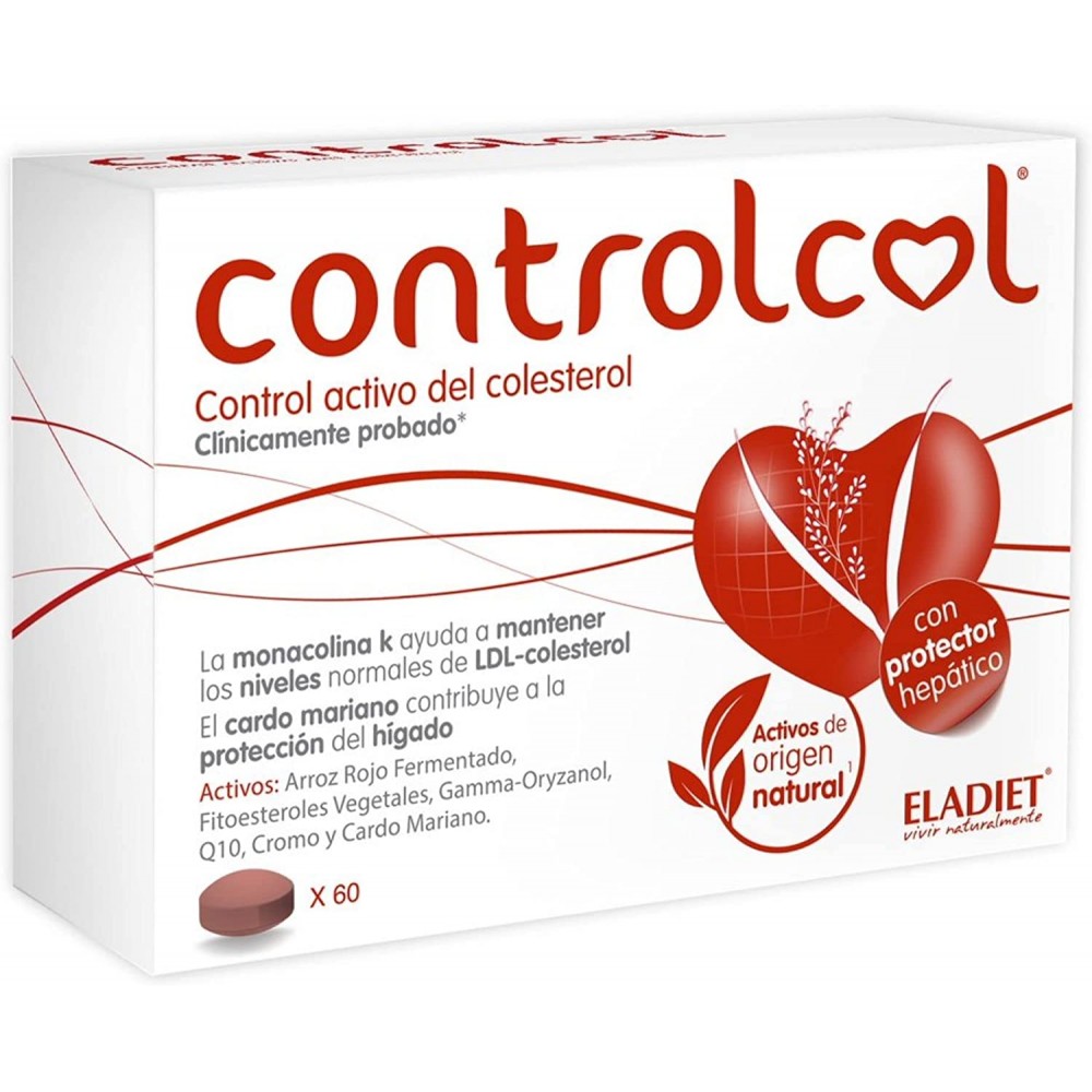 Controlcol (control activo del colesterol) de Eladiet ELADIET Elaborados Dieteticos, s.a. PA.FE.CONT.COMP.3 Ayudas niveles Co...