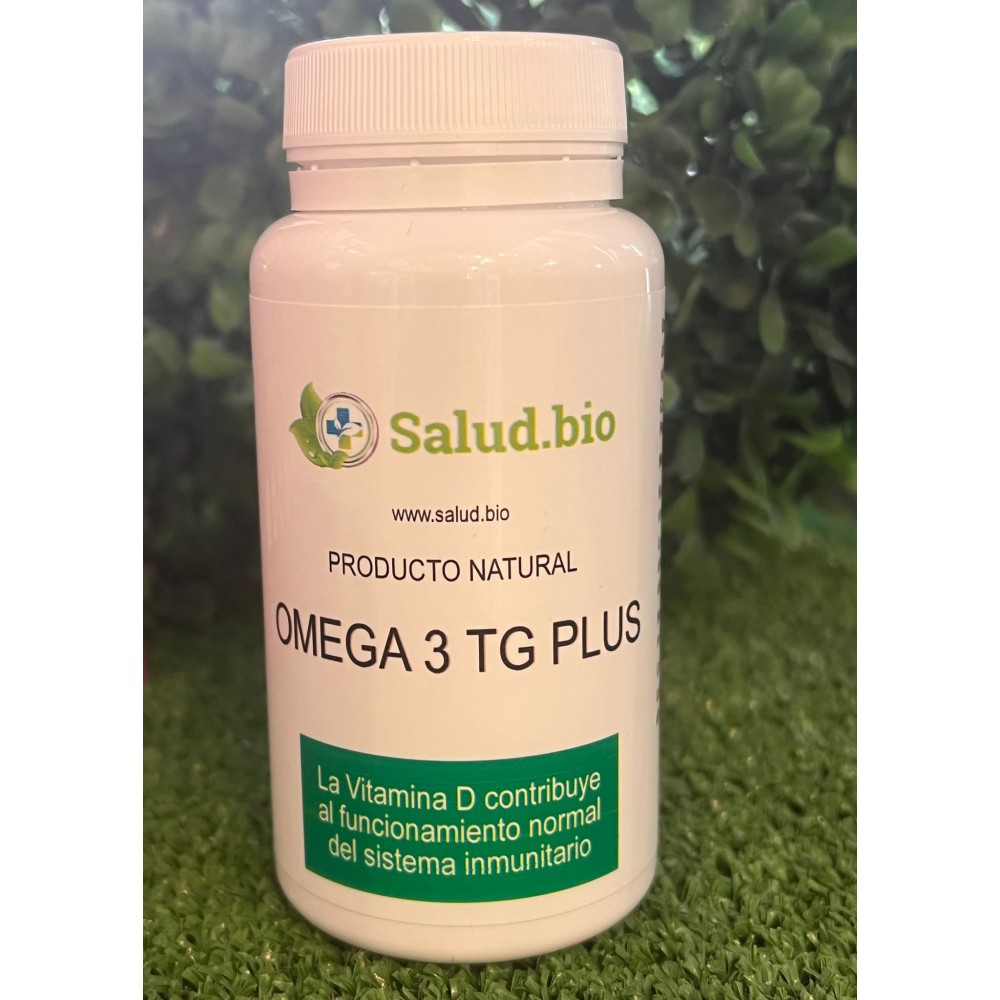Omega 3 TG Complex (Omega 3 TG + D3 4000 iU) de Salud.bio salud.bio 8409330040106 Ayudas niveles Colesterol y Trigliceridos s...