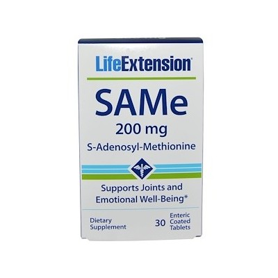 SAMe 30 comprimidos 200 mg de Life Extension LifeExtension LEX-19353 Inicio salud.bio