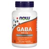 GABA (ácido gamma-aminobutírico) 500mg de Now Foods now suplementos NOW-00087 Estados emocionales, ansiedad, estrés, depresió...