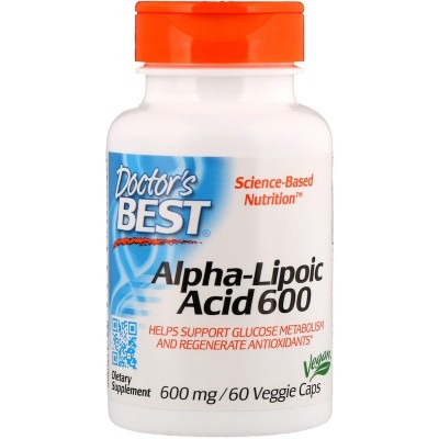 Acido Alfa Lipoico de Doctor's Best DOCTOR'S BEST  Complementos Alimenticios (Suplementos nutricionales) salud.bio