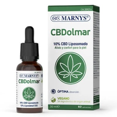 CBDolmar liposomado (CBD 10%) de MARNYS® Marnys CB101 Cosmética Natural salud.bio