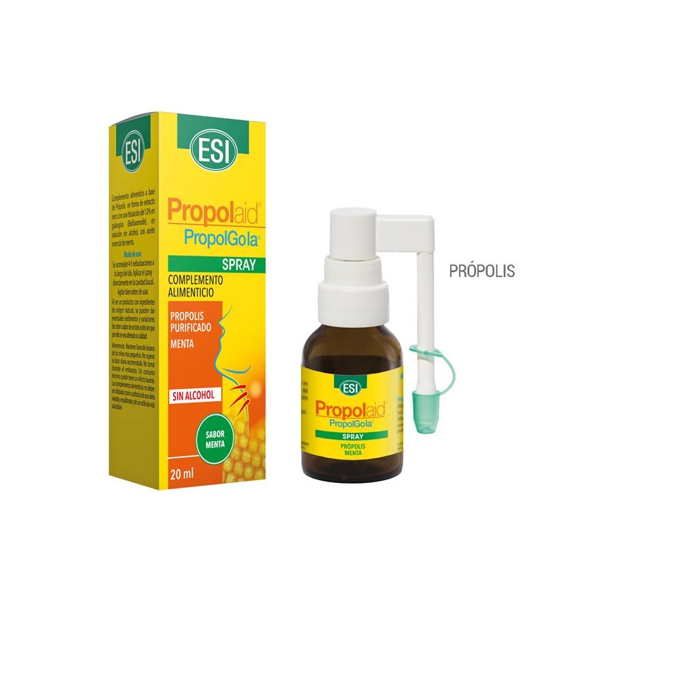 PROPOLAID Propolgola miel Manuka Spray de ESI ESI LABORATORIOS ESI-21011721 Acción benéfica garganta y pecho salud.bio
