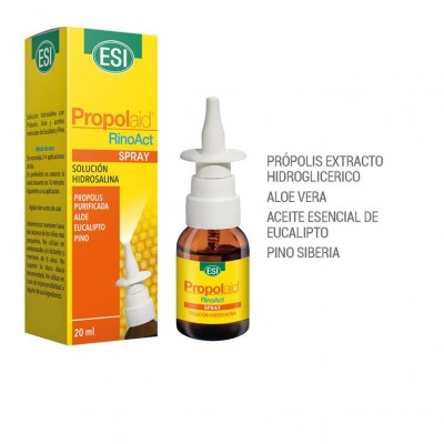 Propolaid RinoAct Spray 20ml de ESI ESI LABORATORIOS ESI-21011502 Sistema respiratório salud.bio