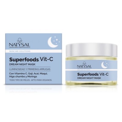 Superfoods Vit-C (Crema de noche) de Natysal Natysal NAT-13643 Cosmética Natural salud.bio