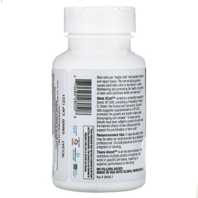 Stem XCell, 60 cápsulas de Enzymedica Enzymedica ENZ-28050 Antioxidantes salud.bio