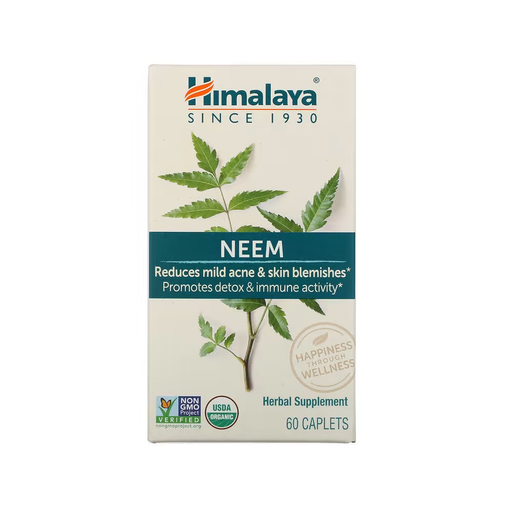 Neem Organico, 60 Capsulas de Himalaya Himalaya HIM-41501 Ayudas aparato Digestivo salud.bio