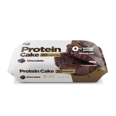 Bizcocho Proteico (PROTEIN CAKE 400gr.) SIN AZUCAR de PWD PWD Nutrition  Proteinas salud.bio