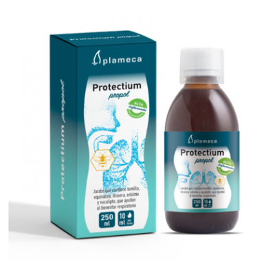 Protectium Propol 250ml Jarabe de Plameca Plameca PLA-456400 Acción benéfica garganta y pecho salud.bio