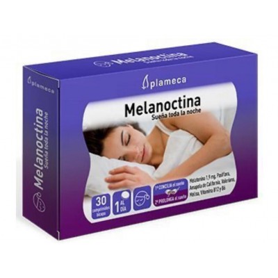 Melanoctina ¡Sueña toda la noche! de Plameca Plameca PLA-460000 insomnio y descanso salud.bio