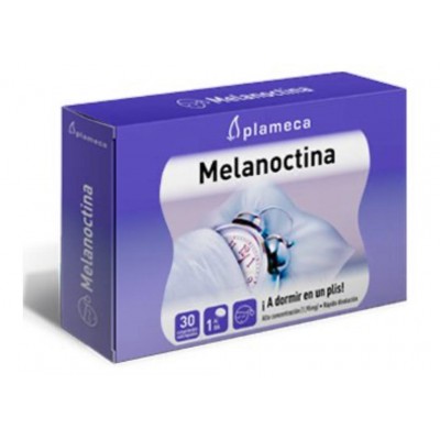 Melanoctina ¡A dormir en un plis! 30 Comp de Plameca Plameca PLA-440700 insomnio y descanso salud.bio