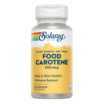 Food Carotene 30 Perlas de Solaray SOLGAR SM-4113 Antioxidantes salud.bio