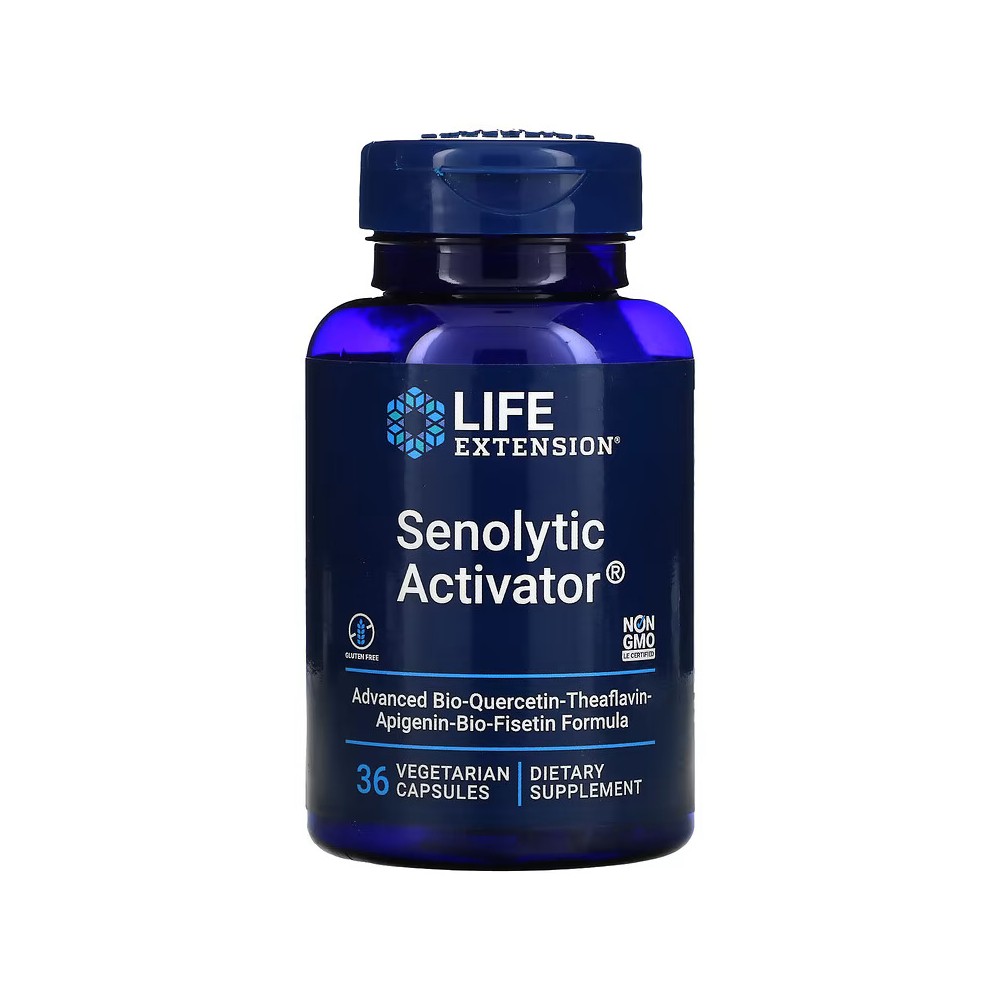 Activador senolítico, 24 cápsulas vegetales (BIO Quercetina optimizada) de Life Extension LifeExtension LEX-23012 Antioxidant...