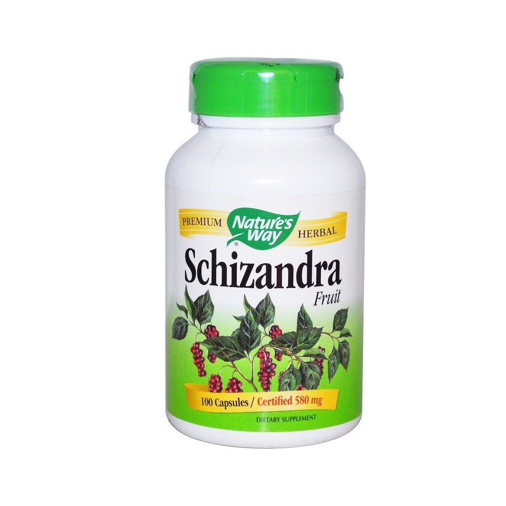 Fruta Schizandra,80 mg, 100 cápsulas de Nature's Way Nature`s Way NWY-16800 Estados emocionales, ansiedad, estrés, depresión,...