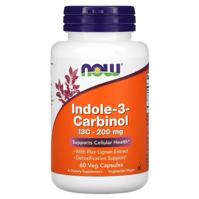 Indol-3-carbinol, 200 mg, 60 cápsulas vegetales de NOW Foods now suplementos NOW-03056 Suplementos Deportivos (Complementos A...