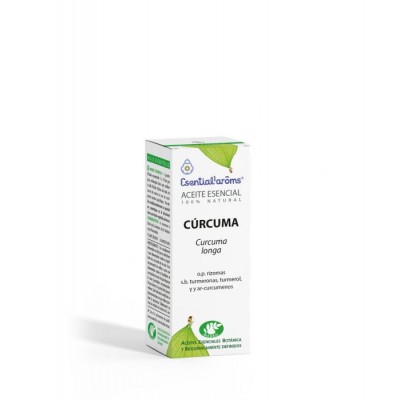 Cúrcuma Longa Aceite Esencial Quimiotipado de Esential’Arôms Esential´aroms INT-50454 Aceites esenciales uso interno salud.bio