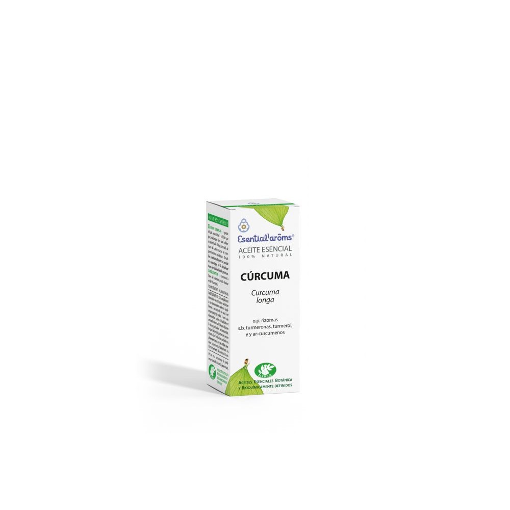 Cúrcuma Longa Aceite Esencial Quimiotipado de Esential’Arôms Esential´aroms INT-50454 Aceites esenciales uso interno salud.bio