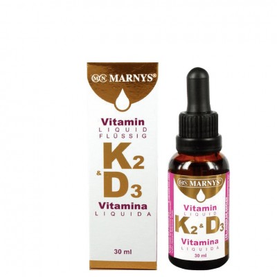Vitamina D3 & K2 Líquida de Marnys Marnys MN465 Sistema inmunitario salud.bio