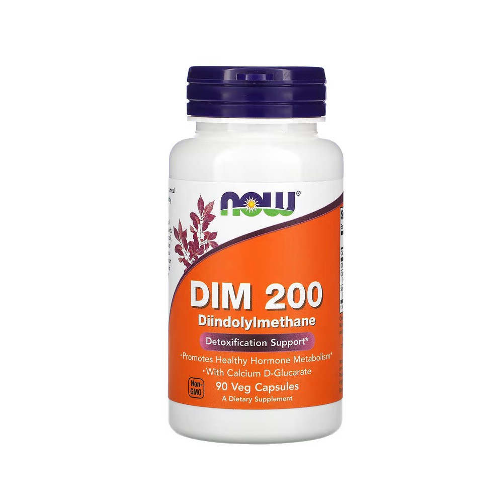 DIM Di-indolyl Methane (estrogen control) 200mg. 90 Cápsulas de Now Foods now suplementos NOW-03049 Suplementos Deportivos (C...