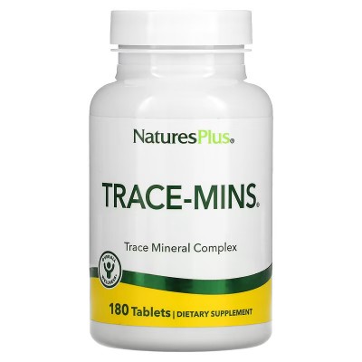 Trace-Mins, (Oligoelementos) 180 comprimidos de NaturesPlus NaturesPlus NAP-03560 Oligoelementos salud.bio